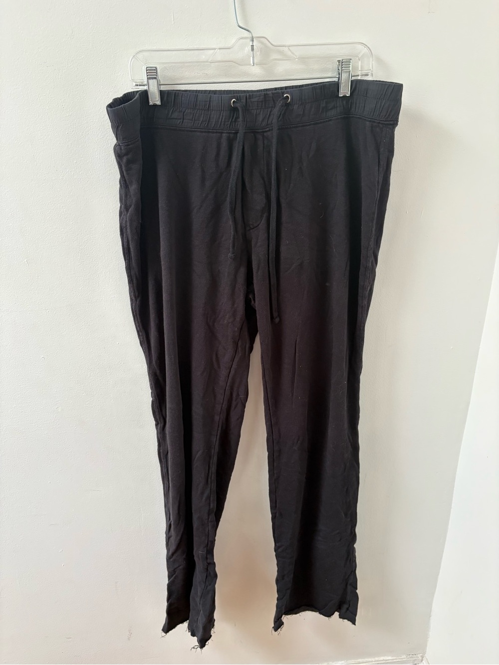 James Perse Black Drawstring Lounge Joggers